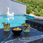 Blue Sunset - Stunning Sea View Luxury With Private Heated Pool Villa