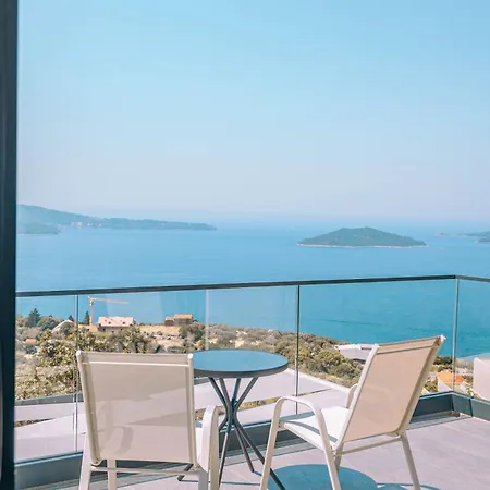 Blue Sunset - Stunning Sea View Luxury With Private Heated Pool Villa