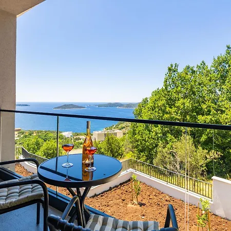Blue Sunset - Stunning Sea View Luxury With Private Heated Pool Villa