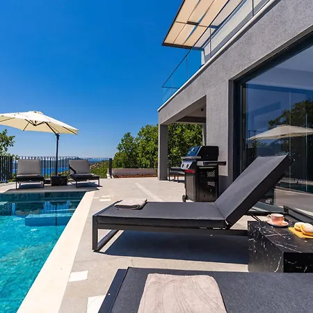 Villa Blue Sunset - Stunning Sea View Luxury With Private Heated Pool
