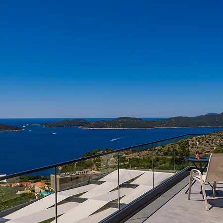 Blue Sunset - Stunning Sea View Luxury With Private Heated Pool *