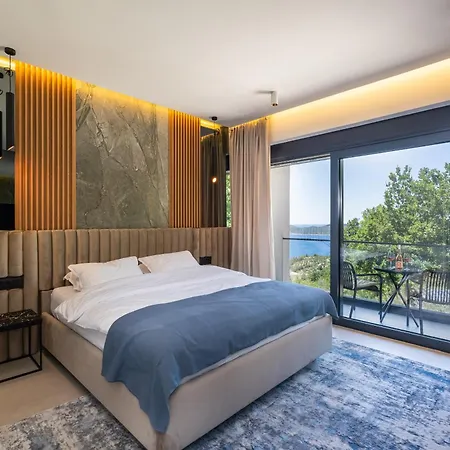 Blue Sunset - Stunning Sea View Luxury With Private Heated Pool *