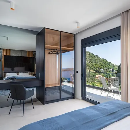 Blue Sunset - Stunning Sea View Luxury With Private Heated Pool Villa *