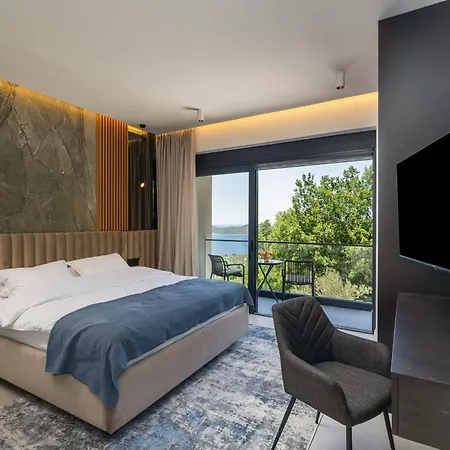 Blue Sunset - Stunning Sea View Luxury With Private Heated Pool